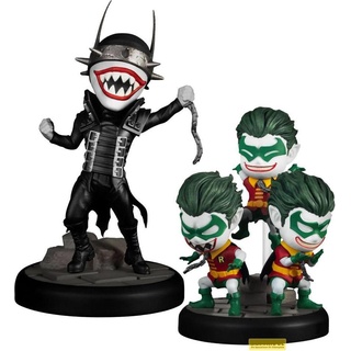 Beast Kingdom DC Comics pack 2 figurine Mini Egg Attack Dark Nights: Metal The Batman Who Laughs & Robin Minions 8