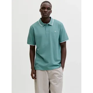 JACK & JONES JJEAUSTIN POLO SS NOOS blau S
