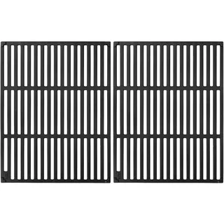 45x35cm Gusseisen Grillrost für Rösle Videro G4-S, Rösle Allflame Prime 4,Grillrost Ersatzteil für Enders Kansas Pro 4,Uniq 4 IK Cruster, für Napoleon Rogue 525, für Napoleon Prestige 500, 2 Stück