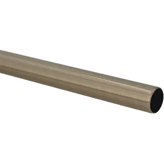 HDTL Zubehör für Gardinenstangen Ø 25mm Messing Antik Ø 25mm Stange 160cm