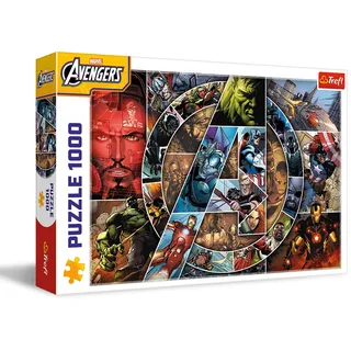 Trefl - Puzzle 1000 Teile, Helden,Marvel The Avengers