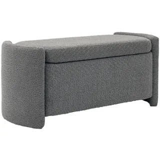 Homcom Sitzbank Bettbank Grau 105 x 44 x 45,5 cm