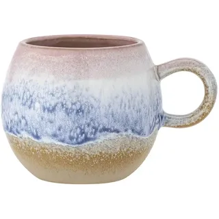 Bloomingville Tasse Paula aus Steingut, Ø 9xH8 cm, rosa