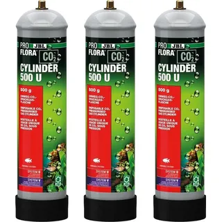JBL Aquarium CO2-Flasche 500 U 3er Pack