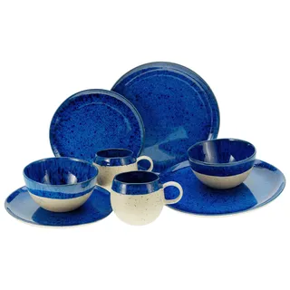CreaTable Deep Blue Sea Kombiservice 8-tlg. blau