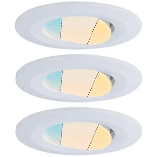 Paulmann Einbauleuchte Calla 3x5,5W rund Weiß matt