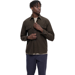 Selected Homme Herren Freizeithemd SLHMASON-TWILL OVERSHIRT Relaxed Fit Blau 16090170 XXL