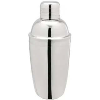 Cocktail Shaker, Edelstahl, dreiteilig, poliert - 500ml