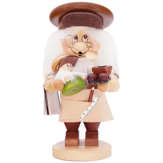 Christian Ulbricht Räuchermann Wichtel Wichtelmacher 27,5 cm beige