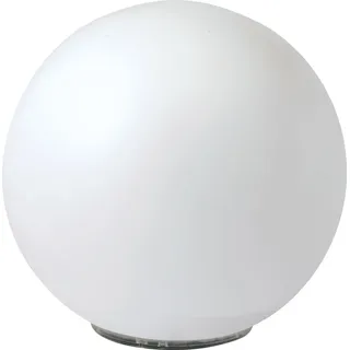 Dehner Solarkugel Ø 30 cm Kunststoff weiß 1 Stück kaltweiß