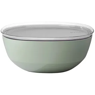 Mepal Salatschüssel Silueta, Transparent, Kunststoff, 12.7 cm, nachhaltig, lebensmittelecht, stapelbar, Essen & Trinken, Geschirr, Schalen & Schüsseln, Salatschüsseln