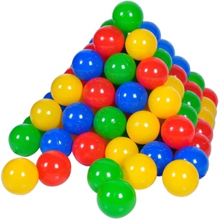 Knorrtoys Bälleset ca. Ø6 cm - 100 balls/colorful