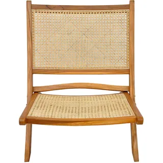 SIT Möbel Rattan Klappstuhl 70 x 21 x 107 cm natur