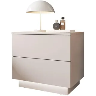 lookway Nachtschrank LINA 55 x 0 x 0 cm Beige