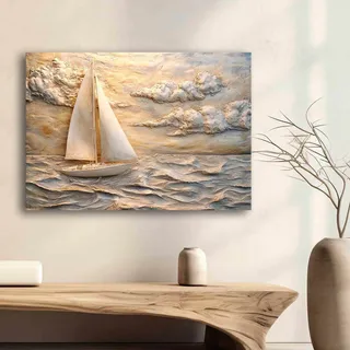 Bild Nagarono, Struktur Stoff, Veredeltes Holz, Struktur Veredeltes Holz, 70x100h Cm, Mehrfarbig