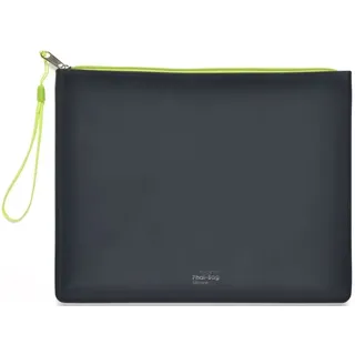 FolderSys Reißverschlussbeutel PHAT BAG DIN A5 schwarz/grün 1,2 mm, 1 St.