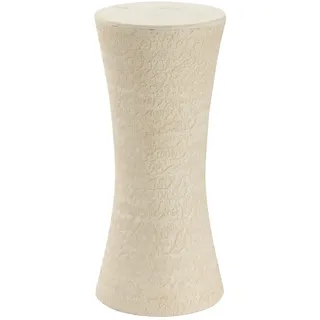 Dehner Pflanzsäule, Höhe 55 cm, Keramik, beige
