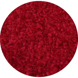 Mertex Fußmatte Schmutzfangmatte mit Kettelkante in vielen Größen, rund rot Ø 80 cm
