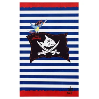 CAPT'N SHARKY Capt`n Sharky Kinderteppich 80 x 150 cm Blau