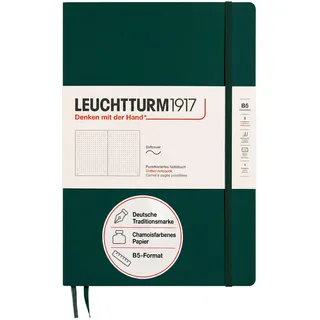 Leuchtturm1917 Notizbuch Composition B5 Dotted Grün
