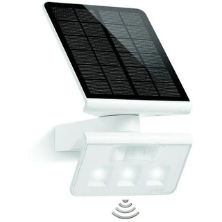 Steinel LED-Solarleuchte XSolar L-S ONE  Weiss, Außenleuchte mit Bewegungsmelder, warmweiß