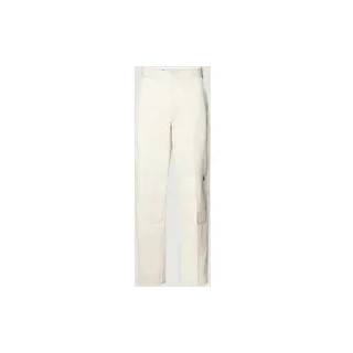 Loose Fit Hose mit Label-Patch, Hellgrau, $listsize[$i].replace('"','"')