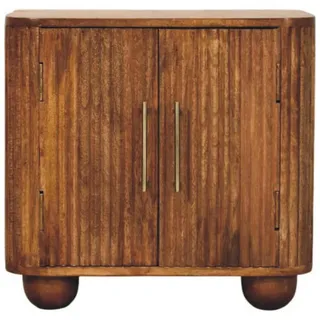 Artisan Furniture Sideboard, Hellbraun, Holz, Echtholz,Mangoholz, Holz Optik, Rechteckig, 55x53x40 cm, FSC 100%, Handmade in India, Wohnzimmer, Kommoden & Sideboards, Sideboards