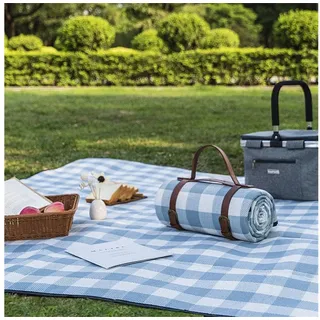 Picknickdecke Picknickmatte Picknickmatte im Freien feuchtigkeitsbeständige, AUKUU, Bodenmatte tragbare Zeltmatte für Frühlingsausflüge verdickte