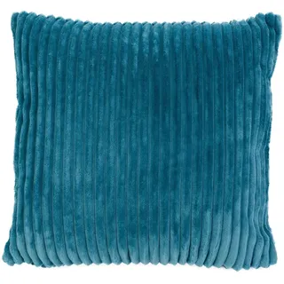 Gözze Kissenbezug Cord-Optik 50 x 50 cm Blau