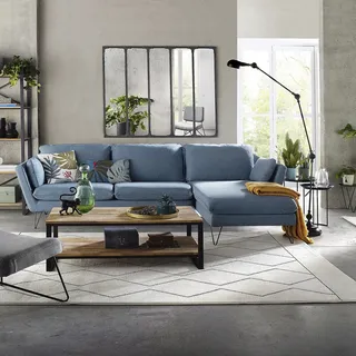 La Redoute Interieurs Spiegel Lenaig Im Industrial Style, Eisen, 144 X 120 Cm Metall Gebürstet