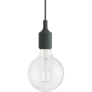 Muuto E27 1-flg. 23 cm dunkelgrün