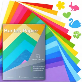 TK Gruppe Timo Klingler Buntpapier A4 100 Blatt 140 g/m2