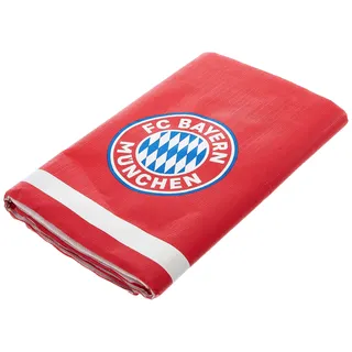 Amscan 9906511 - FC Bayern München Tischdecke, Größe 120 x 180 cm, aus Papier, perfekt für die Fan- oder Fußballparty, Festtafel, Dekoration, Rekordmeister, Logo