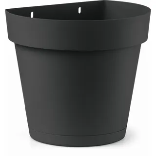 Cleo-wandvase  Anthrazit - 18 Cm
