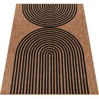 Teppich »Illusion 328«, rechteckig, Flachgewebe, Scandi Look, In- und Outdoor geeignet, 40268019-0 natur 4 mm