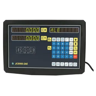 2-Achsen-Digitalanzeige DRO, EU 110-240V 2-Achsen-Digitalanzeige-Zubehör für Drehmaschinenfräsmaschinen