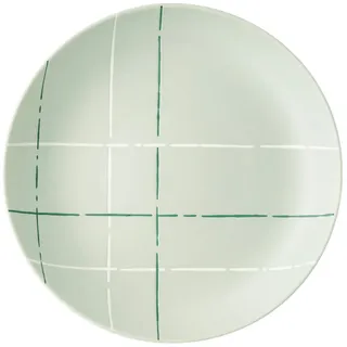 Thomas Suppenteller FUN Karo 23 cm grün