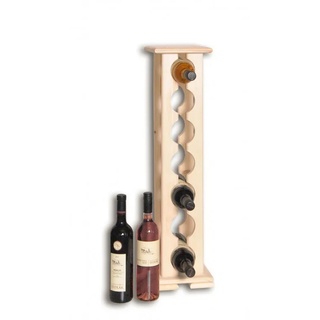 WEINREGAL AUS HOLZ FÜR 7 FLASCHEN - SV7