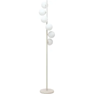 Kare DESIGN Stehleuchte Scala Balls Stahl Grau Greige