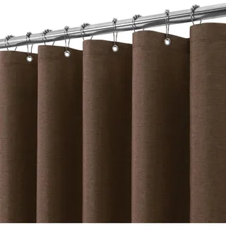 luxuskollektion Duschvorhang 152 x 182 cm Braun