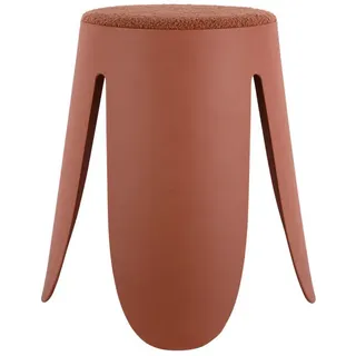 Leitmotiv Hocker Savor Kunststoff 44 x 46 x 44 cm Orange
