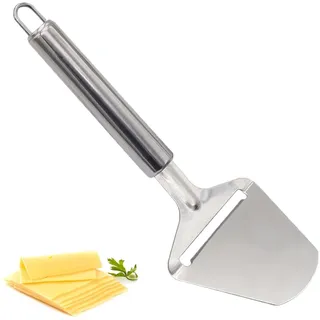 Käsehobel, 1 PCS Käsehobel aus Edelstahl Käseschneider für Präzise Dünne Scheiben Käsemesser Spülmaschinengeeignet Ideal für Parmesan und Tete de Moine Cheese Slicer