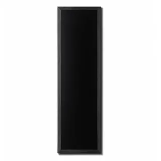 Showdown Kreidetafel Holz flacher Rahmen 56 x 170 cm Schwarz