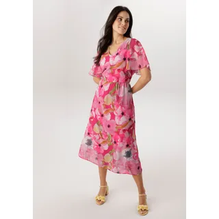 Aniston SELECTED Midikleid Bunt 40