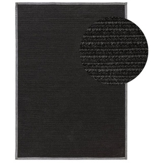Outdoorteppich Nandi, benuta, rechteckig, Höhe: 5 mm, Kunstfaser, Berber, Ethno-Style, Wohnzimmer schwarz 200 cm x 300 cm x 5 mm