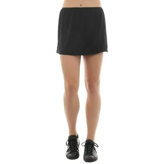 F&K-Mode Unterrock Mini Unterrock Falten Gummibund Mit Gummibund schwarz S/M
