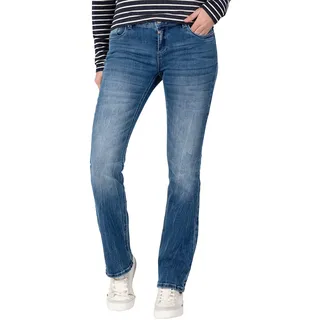 Timezone Damen Slim LisaTZ Jeans, Mountain Blue wash, 27/32 - 27W / 32L