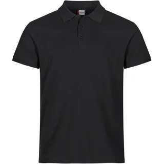 Clique Heavy Premium Polo schwarz XXL