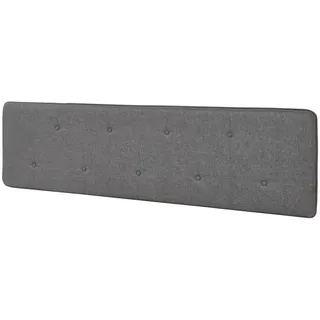 [en.casa] Kopfteil Tokke 140x52 cm Grau