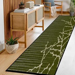 SUNLIMEI Teppich Läufer für Küche 65 x 250 cm Waschbar rutschfest Teppich Läufer Küche, Küchen Teppich Gummirückenhochwertige, Antistatisch, Bunter Vintage für Wohnzimmer, Flur, Küche, A